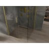 Mexen Omega stumdomas dušo kabina 100 x 100 cm, skaidrus, auksinis - 825-100-100-50-00