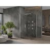 Mexen Omega stumdoma dušo kabina 100 x 100 cm, Skaidrus, Chromo - 825-100-100-01-00