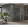 Mexen Omega stumdoma dušo kabina 100 x 100 cm, Skaidrus, Chromo - 825-100-100-01-00