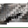 Mexen Lunar kair HP leje 95 x 70 cm, permatomas, šlifuota vario spalva - 834-095-070-65-00-L