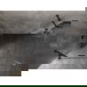 Mexen Lunar dušų kabina, atveriama kairė, 85 x 70 cm, skaidri, juoda - 834-085-070-70-00-L
