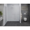 Mexen Pretoria Dvigubos dušo durys, atidaromos, 160 cm, skaidrios, chromas - 852-160-000-02-00
