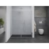Mexen Pretoria Duo pakreipiamos dušo durys 180 cm, Skaidrus, Chromo - 852-180-000-02-00