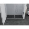 Mexen Pretoria Duo pakreipiamos dušo durys 180 cm, Skaidrus, Chromo - 852-180-000-02-00