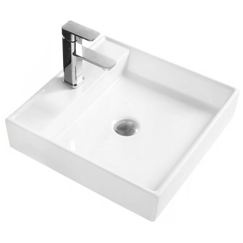 Mexen Blanca praustuvas ant stalviršio 44 x 44 cm, baltas - 21624400