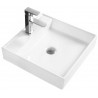 Mexen Blanca praustuvas ant stalviršio 44 x 44 cm, baltas - 21624400