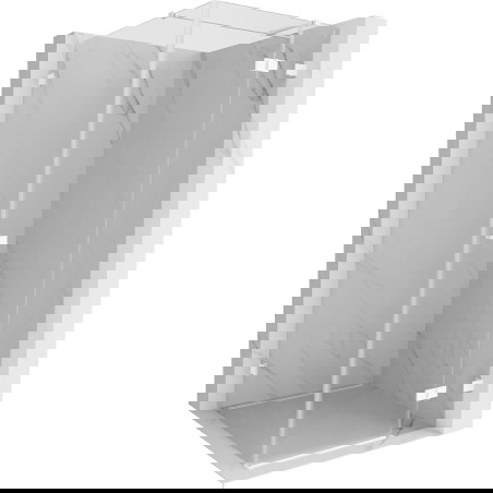 Mexen Lunar T dešininė varstoma dušo kabina 110 x 110 cm, skaidri, balta - 834T-110-110-20-00-P