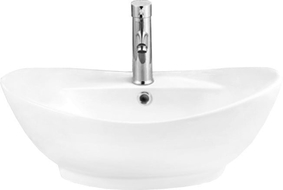 Mexen Kiara praustuvo indas 59 x 40 cm, baltas - 21645900