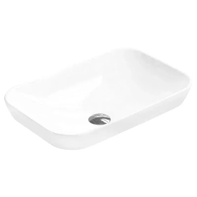 Mexen Nina įleidžiamas į stalviršį praustuvas 51 x 33 cm, baltas - 21665100