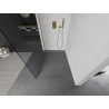 Mexen Kioto Dušas siena Walk-in 150 x 200 cm, skaidri 8 mm, auksinė - 800-150-101-50-00