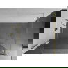 Mexen Kioto dušo sienelė 160 x 200 cm, Skaidrus 8 mm, Auksinė - 800-160-101-50-00