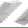 Mexen Lunar-F Duo sulankstoma dušo kabina 85 x 80 cm, skaidri, šlifuotas gun gray - 836-085L-080P-66-00