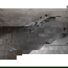 Mexen Lunar-F Duo sulankstoma dušo kabina 85 x 80 cm, skaidri, šlifuotas gun gray - 836-085L-080P-66-00