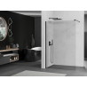 Mexen Kioto Dušo pertvara Walk-in 100 x 200 cm, skaidri 8 mm, juoda - 800-100-101-70-00