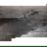 Mexen Lunar-F Duo sulankstoma dušo kabina 100 x 85 cm, skaidri, ginklų metalo - 836-100L-085P-95-00