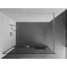 Mexen Kioto+ dušo sienelė su lentyna Walk-in 90 x 200 cm, skaidrus, chromas - 800-090-121-01-00