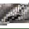 Mexen Lunar T dešinė atidaroma dušo kabina 140 x 80 cm, permatoma, auksinė - 834T-140-080-50-00-P