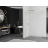Mexen Kioto dušo siena Walk-in 80 x 200 cm, matinis 8 mm, auksinė - 800-080-101-50-30