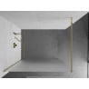 Mexen Kioto Walk-in dušo sienelė 90 x 200 cm, matinė 8 mm, auksinė - 800-090-101-50-30