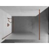 Mexen Kioto dušo sienelė Walk-in 80 x 200 cm, šerkšnas 8 mm, rožinis auksas - 800-080-101-60-30