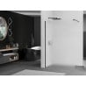 Mexen Kioto dušo sienelė Walk-in 80 x 200 cm, matinė 8 mm, juoda - 800-080-101-70-30