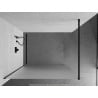 Mexen Kioto dušo sienelė Walk-in 80 x 200 cm, matinė 8 mm, juoda - 800-080-101-70-30
