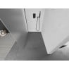 Mexen Kioto dušo siena Walk-in 80 x 200 cm, šerkšnas 8 mm, juoda - 800-080-101-70-30
