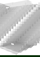 Mexen Lunar-F sulenama dušo kabina kairioji 95 x 80 cm, skaidri, balta - 836-095-080-20-00-L