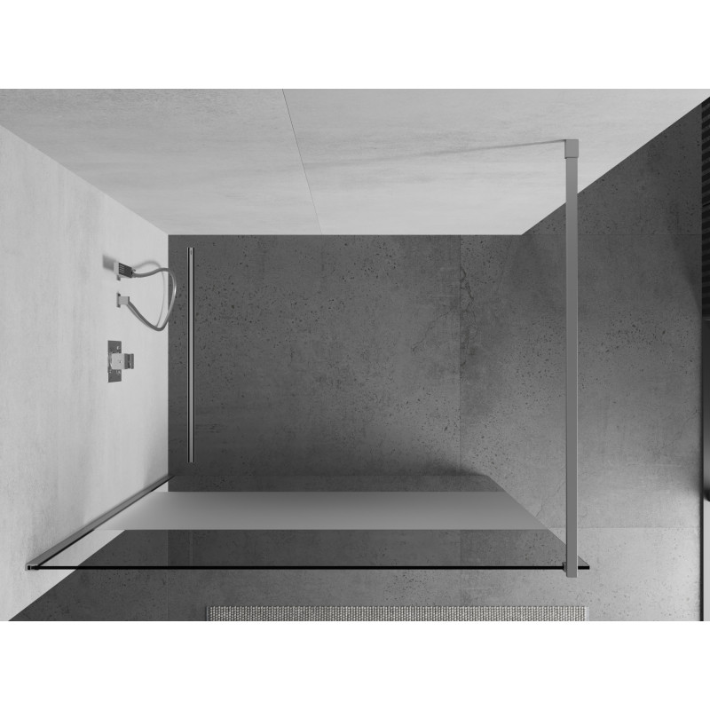 Mexen Kioto Dušo sienelė Walk-in 80 x 200 cm, skaidri/šerkšnas 8 mm, chromas - 800-080-101-01-35