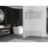 Mexen Kioto dušo pertvara Walk-in 100 x 200 cm, permatomas/matinis 8 mm, chromas - 800-100-101-01-35