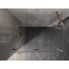 Mexen Lunar-F Sulankstoma dušo kabina kairėje 85 x 80 cm, skaidri, rožinis auksas - 836-085-080-60-00-L