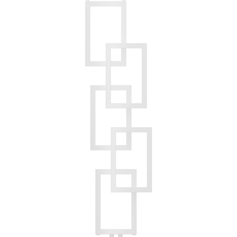 Mexen Grid dekoratyvinis vonios kambario radiatorius 1360 x 390 mm, 349 W, baltas - W215-1360-390-00-20