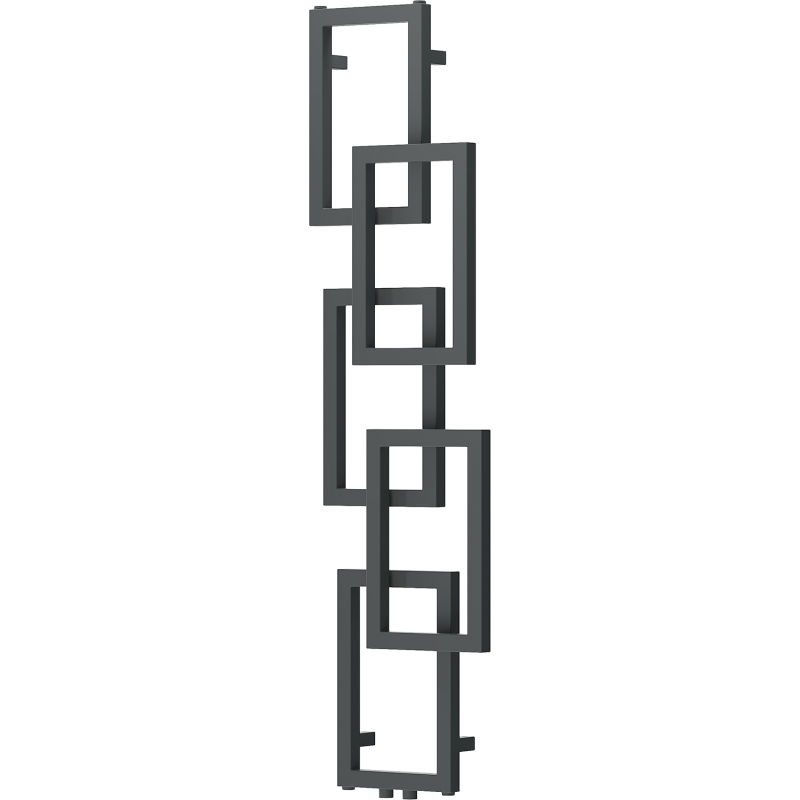 Mexen Grid dekoratyvinis vonios kambario radiatorius 1360 x 390 mm, 349 W, antracitas - W215-1360-390-00-66