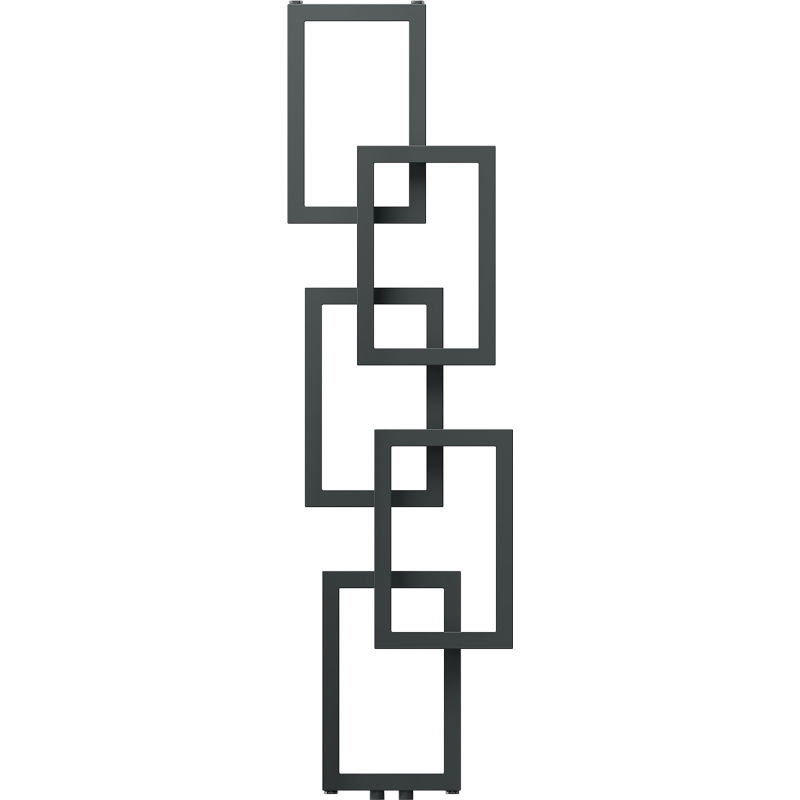 Mexen Grid dekoratyvinis vonios radiatorius 1360 x 390 mm, 349 W, antracitas - W215-1360-390-00-66