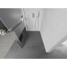 Mexen Kioto+ dušo pertvara su lentyna Walk-in 120 x 200 cm, skaidrus/matinis, chromas - 800-120-121-01-35