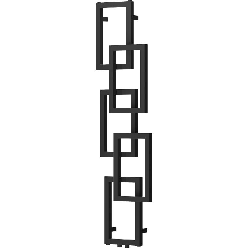 Mexen Grid dekoratyvinis vonios radiatorius 1360 x 390 mm, 349 W, juodas - W215-1360-390-00-70