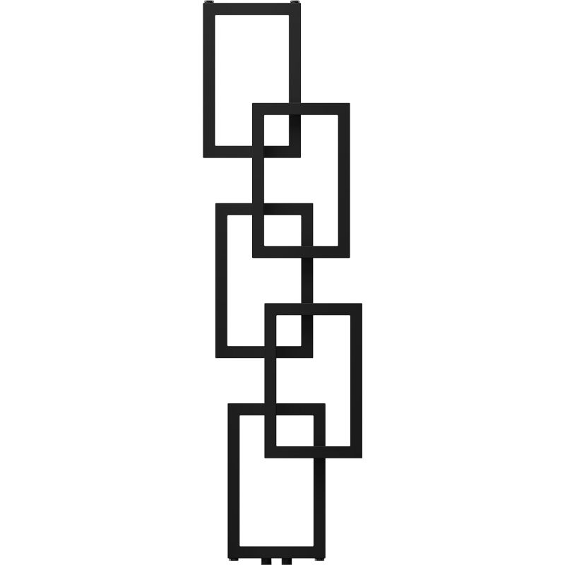 Mexen Grid dekoratyvinis vonios radiatorius 1360 x 390 mm, 349 W, juodas - W215-1360-390-00-70