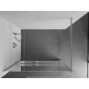 Mexen Kioto+ dušo siena su lentyna Walk-in 80 x 200 cm, veidrodis, chromas - 800-080-121-01-50