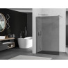 Mexen Kioto dušo pertvara Walk-in 70 x 200 cm, grafitas 8 mm, chromas - 800-070-101-01-40