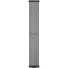 Mexen Flux dekoratyvinis vonios kambario radiatorius 1500 x 240 mm, 450 W, antracito spalvos - W127-1500-240-00-66