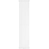 Mexen Flux dekoratyvinis vonios kambario radiatorius 1500 x 340 mm, 630 W, baltas - W127-1500-360-00-20