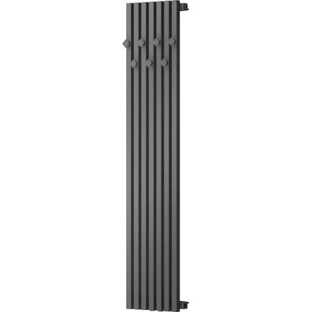 Mexen Flux dekoratyvinis vonios kambario radiatorius 1500 x 340 mm, 630 W, antracito spalvos - W127-1500-360-00-66