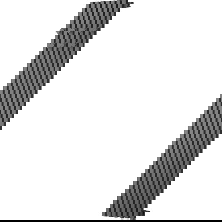 Mexen Flux dekoratyvinis vonios radiatorius 1500 x 340 mm, 630 W, antracitas - W127-1500-360-00-66