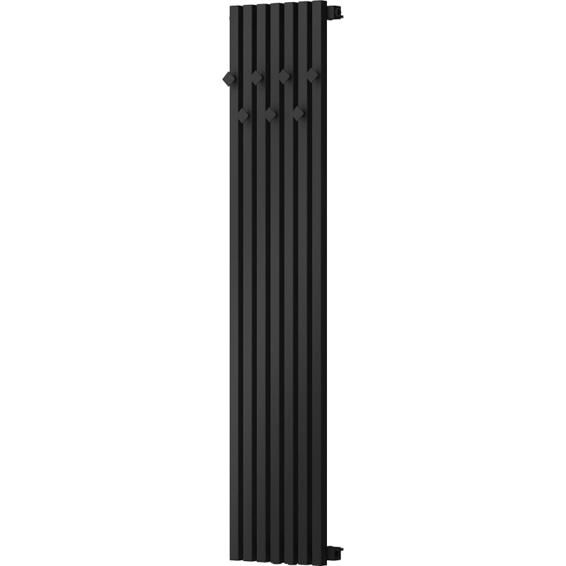 Mexen Flux dekoratyvinis vonios radiatorius 1500 x 360 mm, 630 W, juodas - W127-1500-360-00-70