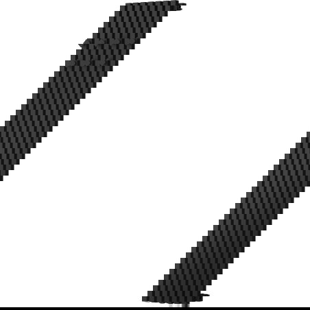 Mexen Flux dekoratyvinis vonios šildytuvas 1500 x 340 mm, 630 W, juodas - W127-1500-360-00-70