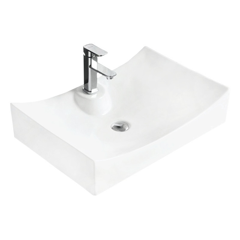 Mexen Gaja antstalinis praustuvas 66 x 45 cm, baltas - 21726600