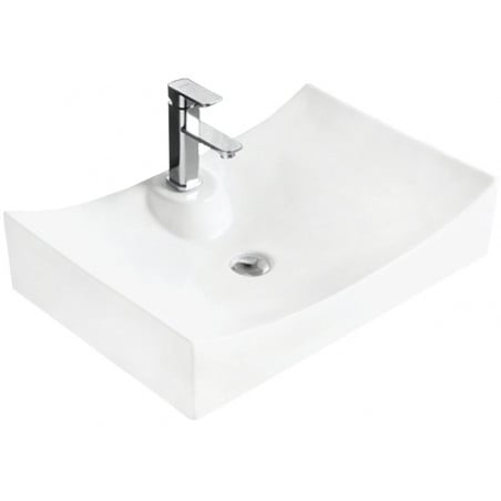 Mexen Gaja antstalinis praustuvas 66 x 45 cm, baltas - 21726600