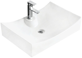 Mexen Gaja antstalinis praustuvas 66 x 45 cm, baltas - 21726600