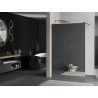 Mexen Kioto Dušo sienelė Walk-in 90 x 200 cm, veidrodis 8 mm, rožinis auksas - 800-090-101-60-50
