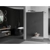Mexen Kioto dušo sienelė Walk-in 80 x 200 cm, veidrodis 8 mm, juoda - 800-080-101-70-50
